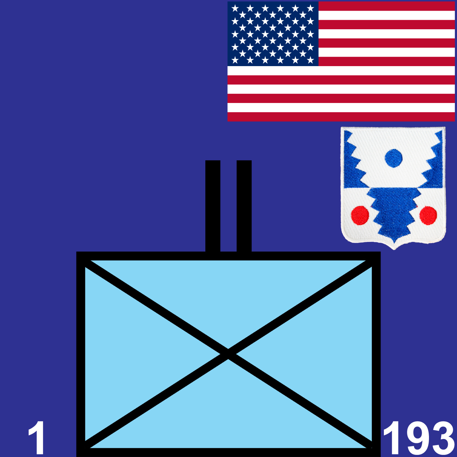 1st Battalion, 193rd Infantry Regiment icon